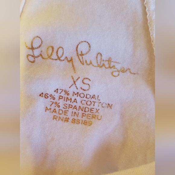 Lilly Pulitzer White Ruffle Halter Camisole Tank Top Size XS - Picture 5 of 5